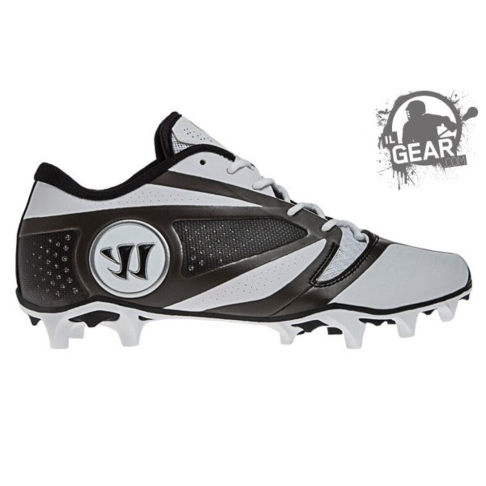 Warrior Burn 7.0 Low Lacrosse Cleats - Size 11.5